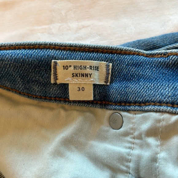 Women’s Madewell High-Rise Skinny Blue Jeans Size 30 - Picture 5 of 14